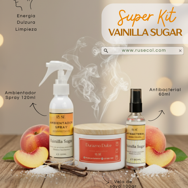 KIT VAINILLA SUGAR Dulzura y Energía